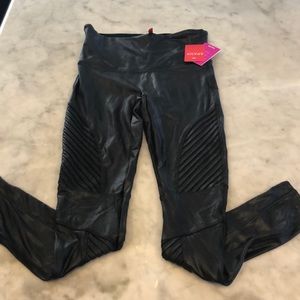 NWT Spanx moto leggings